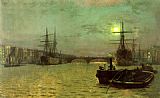 London Bridge by John Atkinson Grimshaw